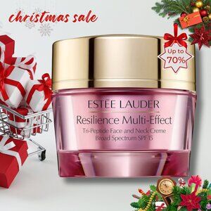Estee Lauder Resilience Multi-Effect Moisturizer Tri-Peptide Creme SPF15- 0.5 OZ